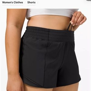 Lululemon Hotty High Rise Short, 4”